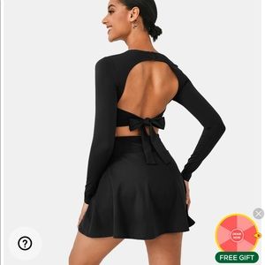 Brand new dress with tags built in shorts Halara